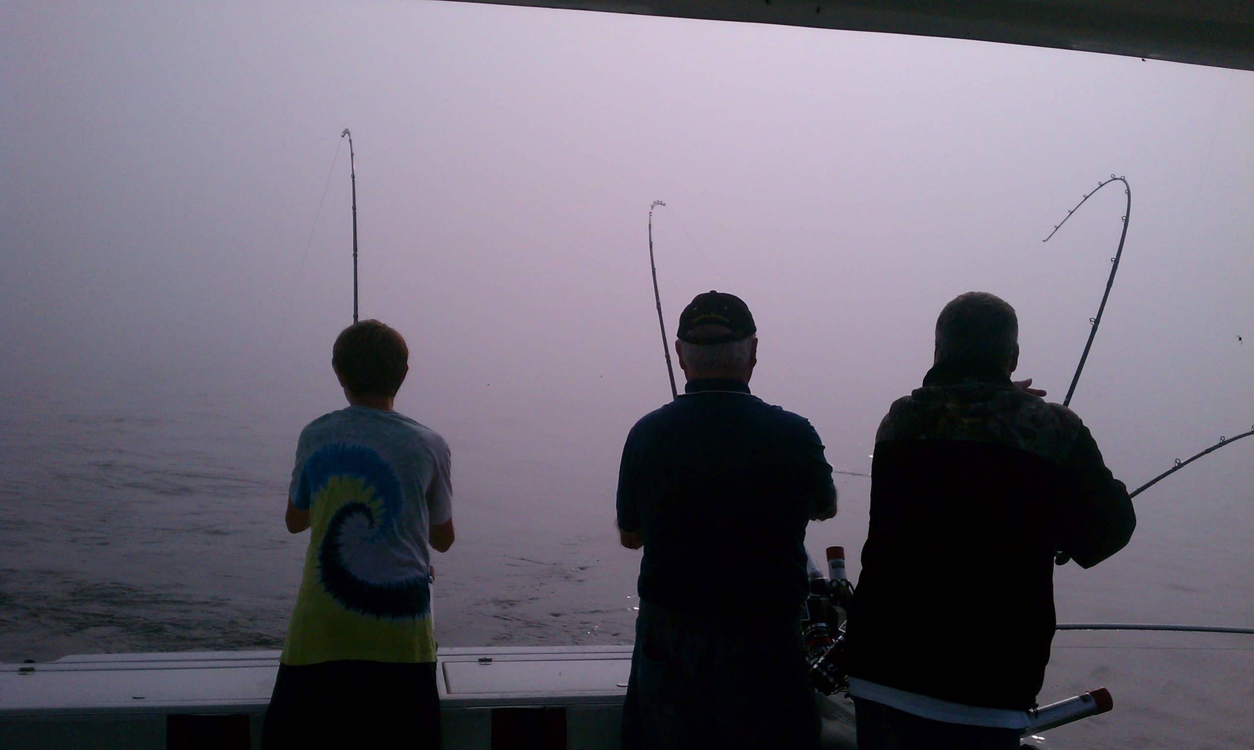 charter fishing on lake michigan